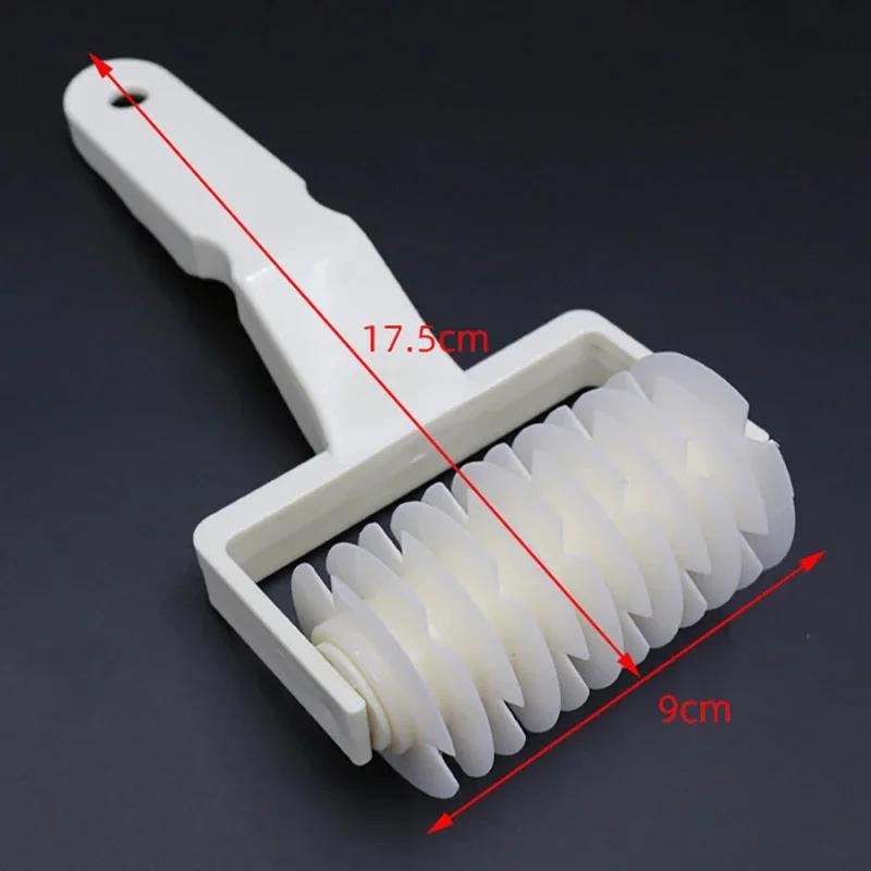 Plastic Lattice Roller Cutter Dough Cutter Pie Pizza Cookies Pull Mesh Wheel Knife Baking Pastry Tools Kitchen Accessories