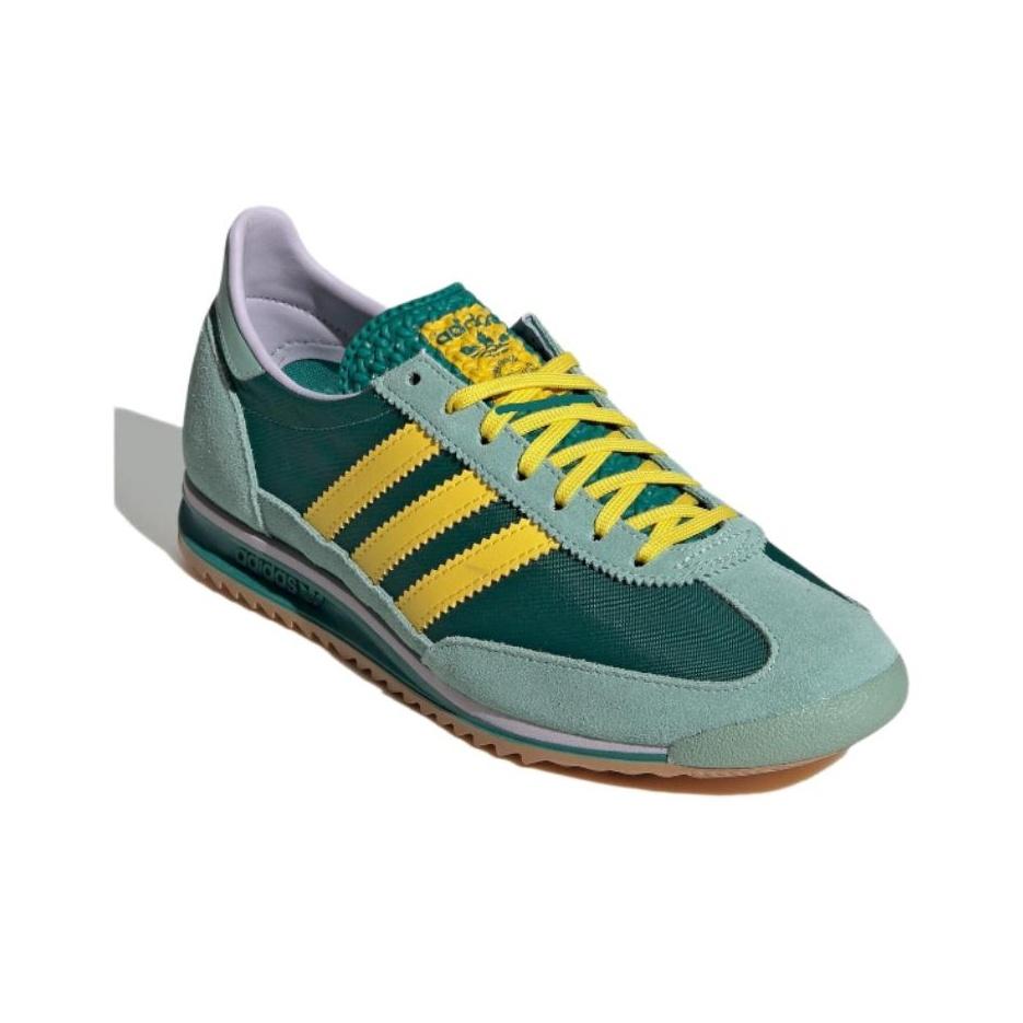 adidas SL72 OG Active Green Yellow Women Sneakers Hazy-Green JH7391