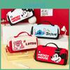 Mickey Mouse Multicompartment Storage Bag With Polyester Material For Children And School Supplies