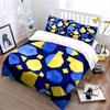 Abstract Geometric Pattern Home Decor Soft Comfortable Duvet Cover Bedding Set Included 1*Duvet Cover & 2*Pillowcases, Gift