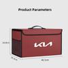 Car Trunk Storage Box Miscellaneous Storage Toolbox Valve For KIA K5 K9 Sorento Ceed Sportage Carnival Stinger Niro Cadenza Soul