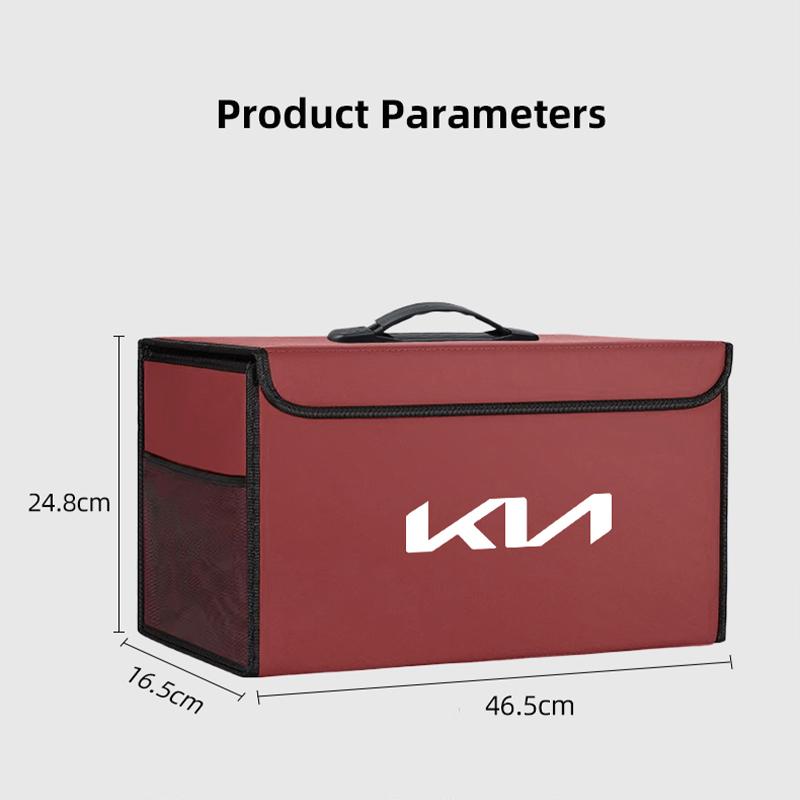 Car Trunk Storage Box Miscellaneous Storage Toolbox Valve For KIA K5 K9 Sorento Ceed Sportage Carnival Stinger Niro Cadenza Soul