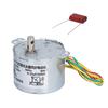 Gear Motor Low Speed Synchronous Electric Machinery Parts with Capacitor AC220V 6W 2.5r Min