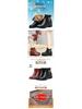 Women's Mid-Aged & Elderly Low Heel Soft Sole Cotton Shoes with Plus Velvet Warm Lining