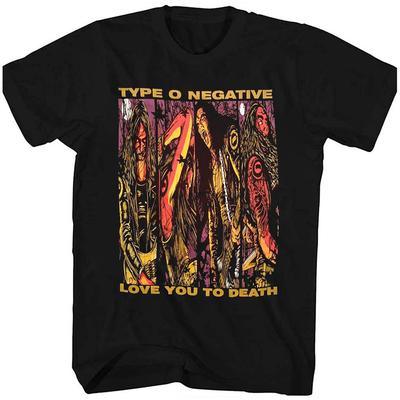Nuovo Tipo O Negative Love You To Death Regalo Per Fan Unisex S-5Xl Maglietta Uh268