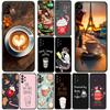 OK But First Coffee Book Christmas Cover for Samsung Galaxy A56 A26 A36 A10 A20 A30 A31 A32 A50 A51 A52 A53 A33 A12 A14 Case