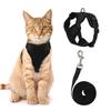 Kattenharnas Lijn Leash Set Verstelbaar Reflecterend Ontsnappingsbestendig Huisdier Mesh Vest Harnas Puppy Hondenhalsband Kleine Hond Kat Huisdierbenodigdheden