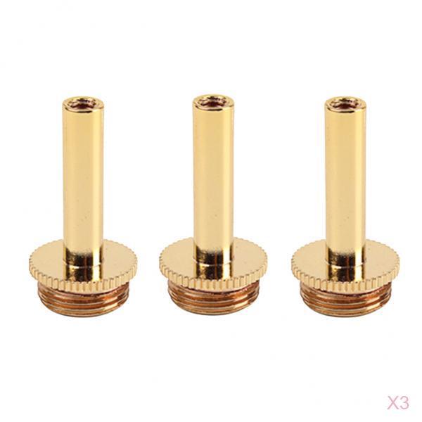 9pcs Copper Bb Trumpet Connecting Rod Screws Replacement Musical Parts Set