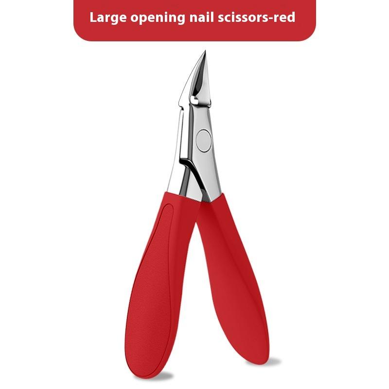 

Nail Clippers Toenail Cutters Pedicure Manicure Tools Anti-Splash Ingrown Paronychia Professional Correction Tool червоний