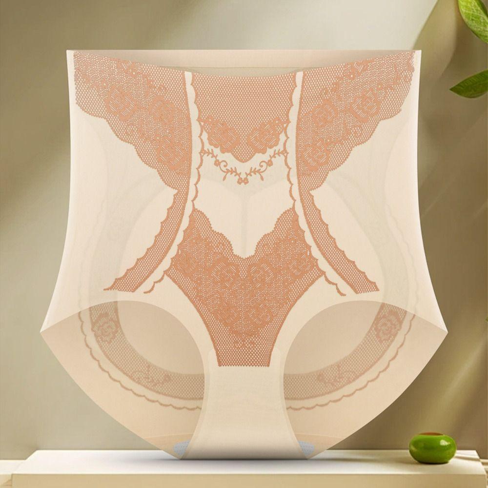 Traceless Slimming Shapewear Mid Waist Butt Lifting Panties Tummy Control Underwear Daily