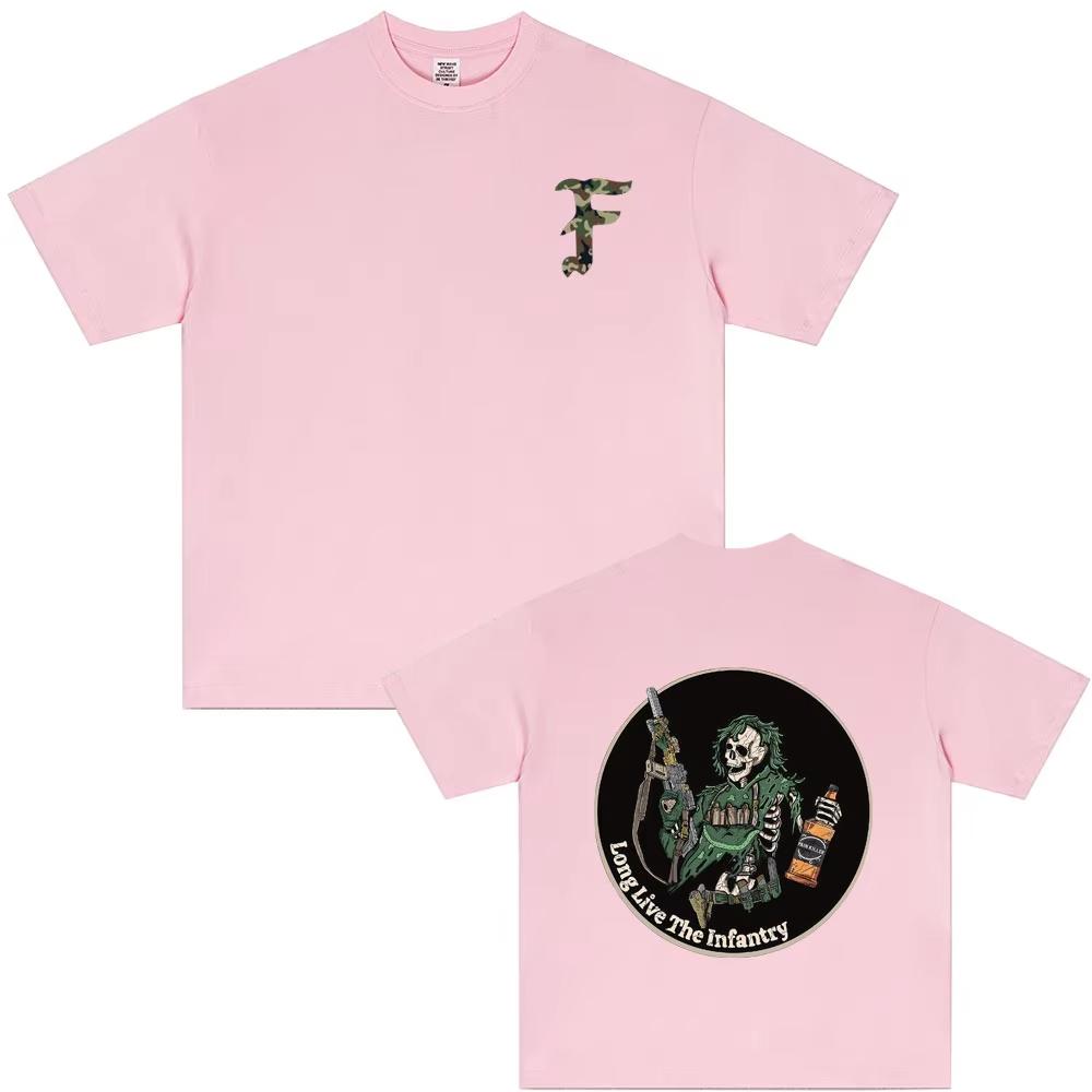 Observation Men's and Women's Autumn and Winter Pure Cotton T-shirts for 2025 High-quality, A Must-have for The Festival Ins Y2k