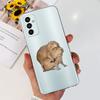 For Samsung Galaxy M13 Case M 13 2022 Cover SM-M135F Lovely Astronaut Clear Soft Silicone Shockproof Bumper For Samsung F13 Capa