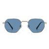 Cross-Border New Style Mens European American Pin-Style Sunglasses Trendy Street Photography Retro Modern Charm