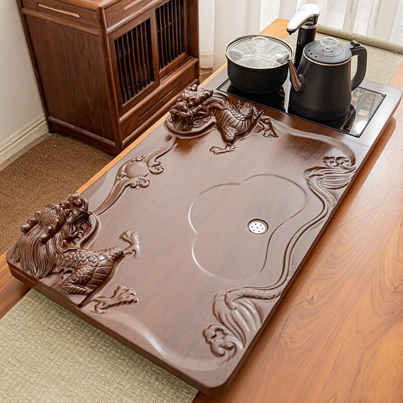 Handun Wooden 3D Dragon Tea Tray