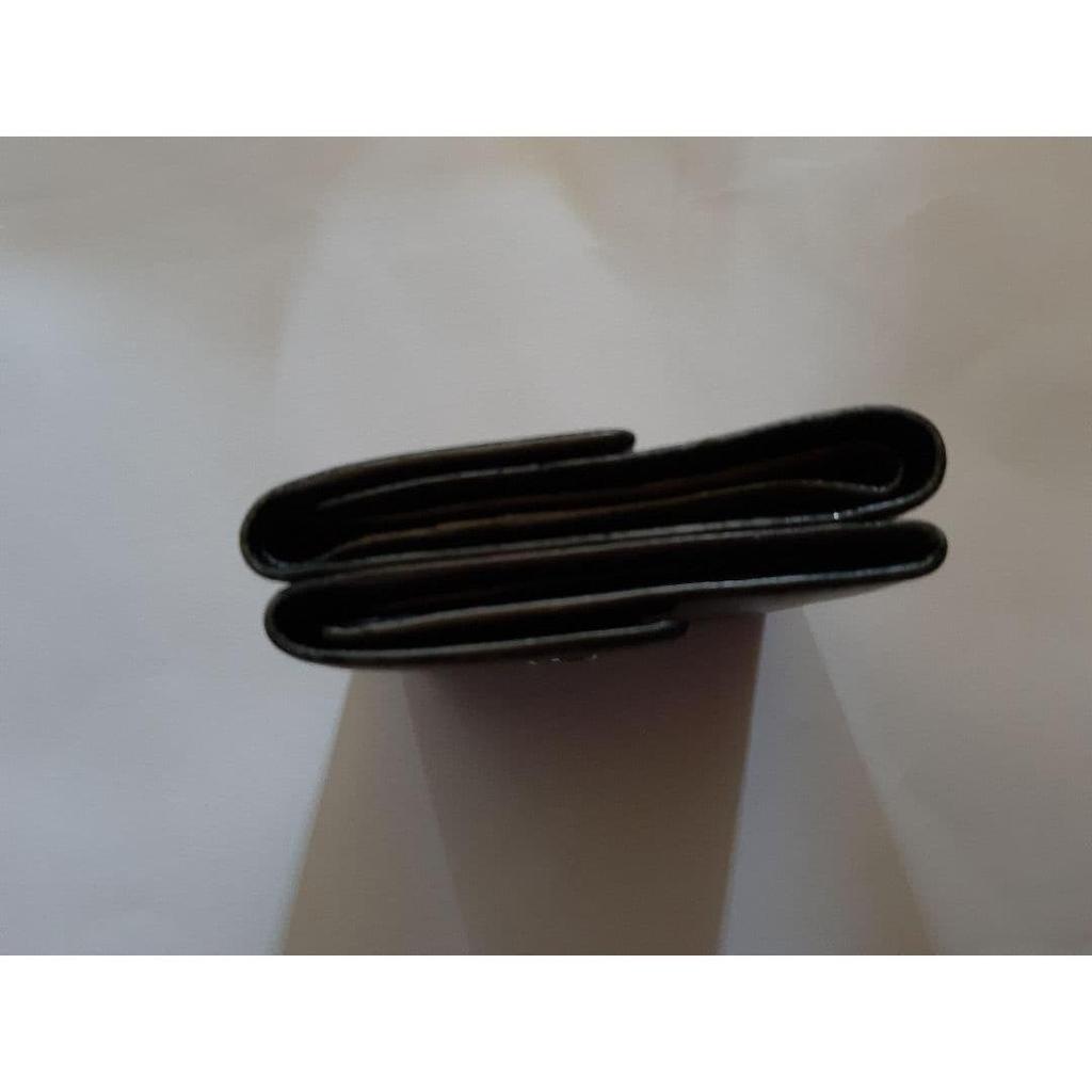 Used CHANEL Bi-fold wallet Black Mini wallet Chanel Coin case Price reduction