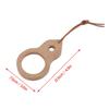 Wooden Handle Magnifying Glass Portable Handheld Wooden Magnifier Lightweight Durable Handheld Magnifier Observation Exploration