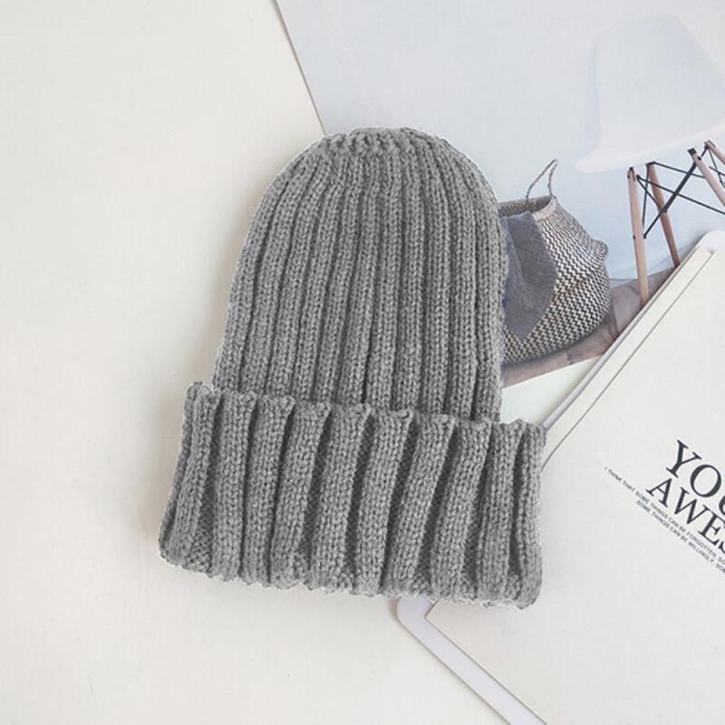 Women s Winter Casual Student Knit Beanie C7594_Red
