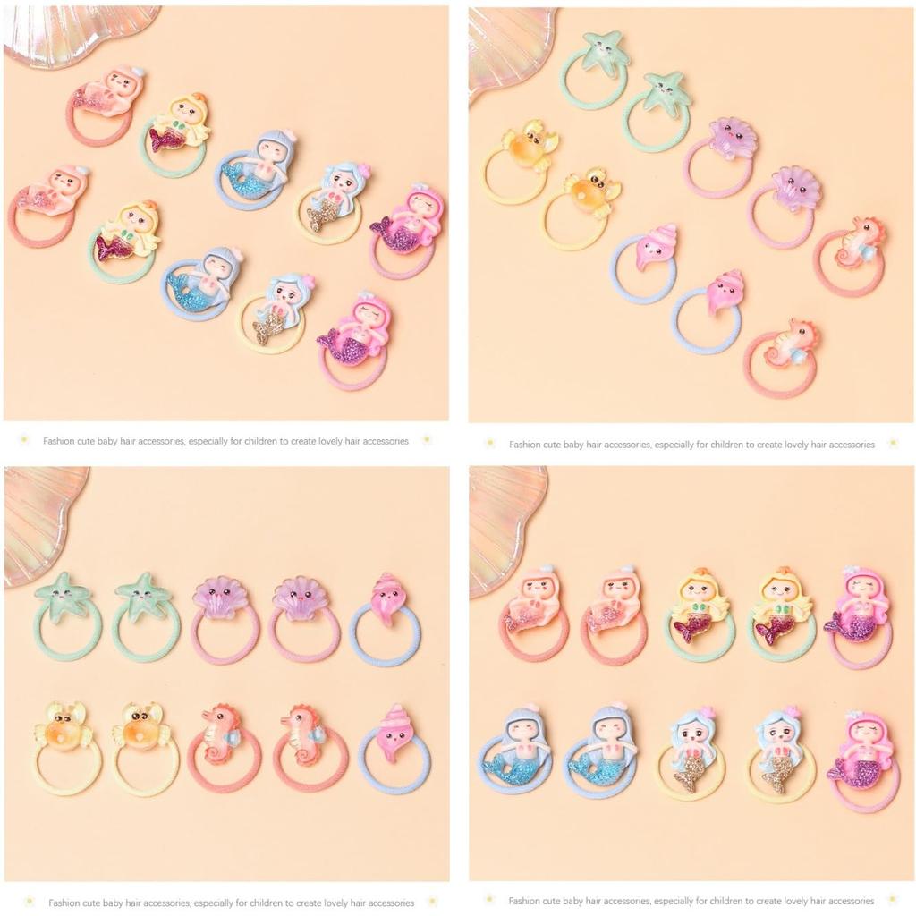 LYXOTO Kids Hair Ties, Children's Hair Accessories, Ribbons, Baby Hair Clips, Rubber Bands, Hair Ties, Kids Hair Holders, Stylish Baby Hair Ties,