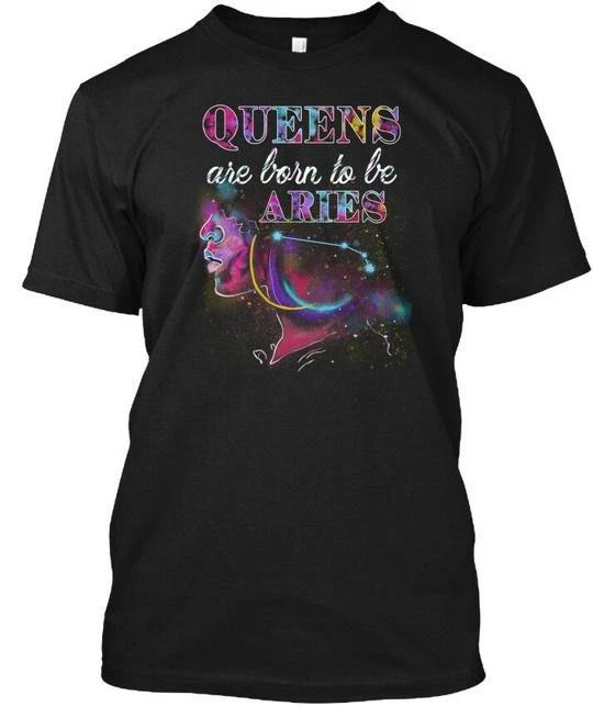 Horoscope Queens Aries T shirt Made in the USA Size S to 5XL