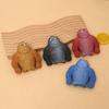 Figurines de gorilles mignons, statues de singes à expression humoristique, figurines d'animaux extensibles à presser, décoration de bureau ou de maison