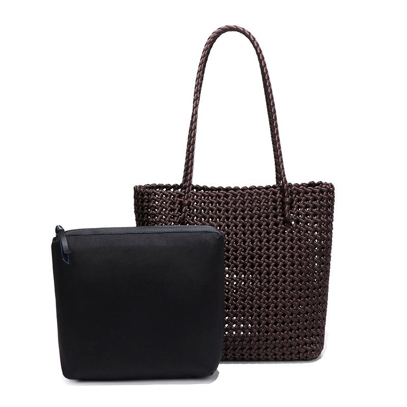 

Сумка-кошелек для матери и ребенка, корзина с узлом в виде мельницы, плетеная сумка, женская сумка-кошелек на одно плечо в стиле Харадзюме