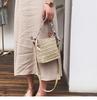 SCIONE Straw Small Bag Female New Summer Forest Woven Silk Scarf Fairy Bucket Bag Girl Messenger Beach Bag