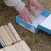 Wooden Tossing , Outdoor Set for Kids and Adults, Family Party Throwing Activity