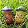 Ornaments Mushroom Statue Resin Crafts Resin Figurine Halloween Mushroom Sculpture  Home Decoration