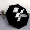 Motogp Logo Automatic Opening And Closing Umbrella Cartoon Logo Design Portable And Foldable For All Seasons Traveldailysmall Luxuryoutdoor