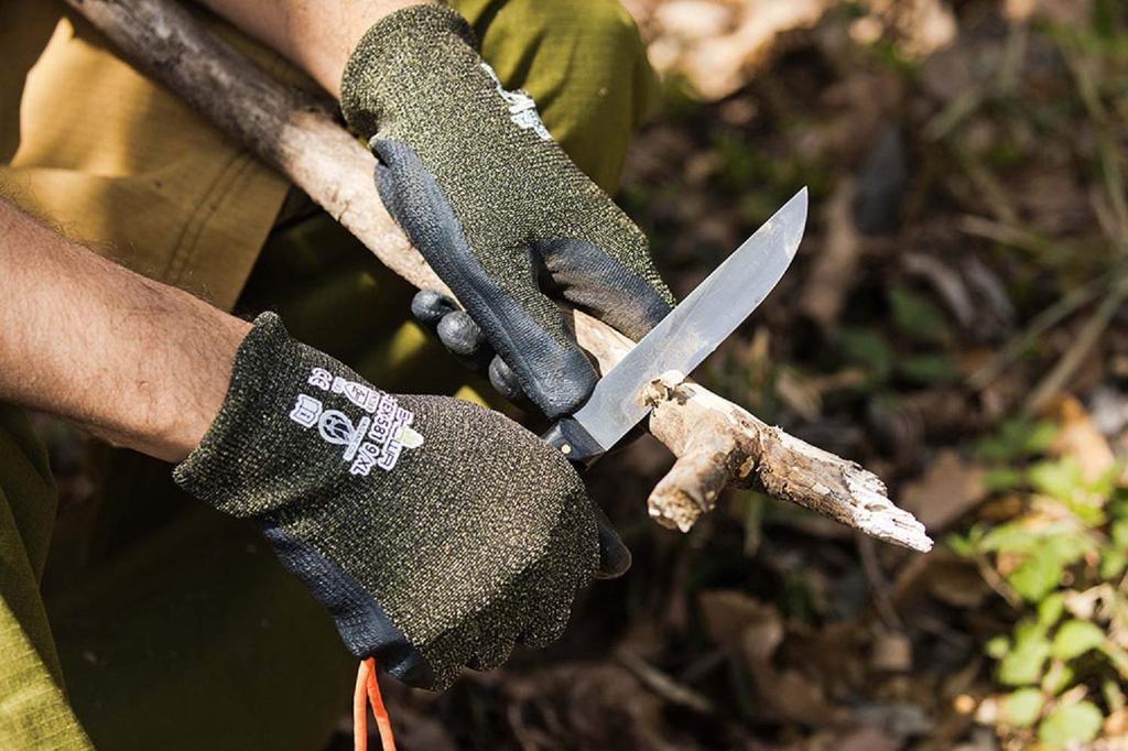 Showa Gloves Resistance Level 581 Size 1 Gloves for Disaster Preparedness [Cut E] S-TEX RP, M, Pair, Cut-Resistant