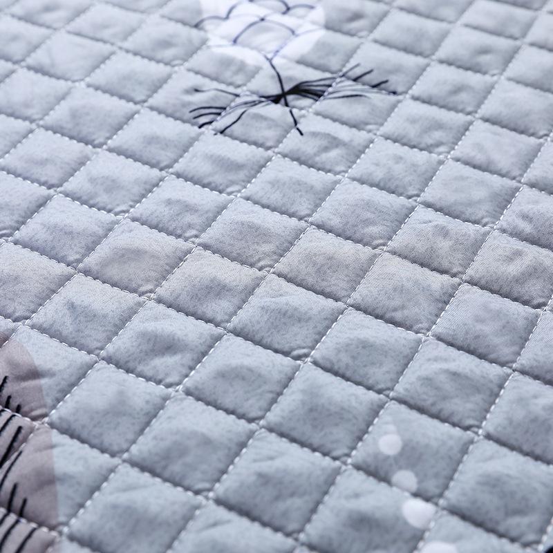 Nordic Style Home Coffee Table Tablecloth Quilted Lace Chair Cover Anti Slip Wear-resistant Dustproof and Beautifying Decorat Cloth Machine Washable