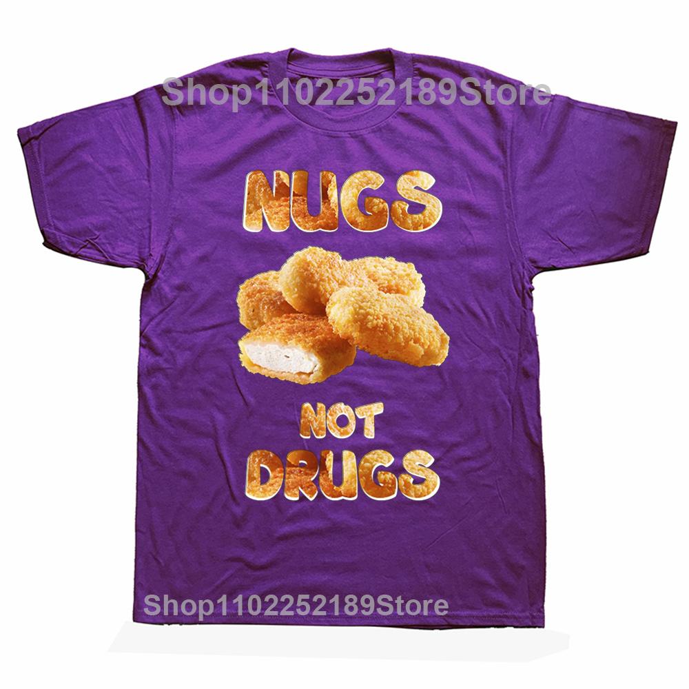 

Nugs Not Drugs Funny Graphic Tshirt Men Women s Fashion Casual Oversized T-shirts Men s 100% Cotton T Shirt Short Sleeve XL