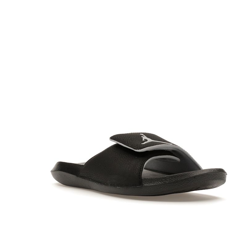 Air Jordan Hydro 6 Retro Slide Černé Pánské Sandály Bílá-Vlčí šedá 881473-011