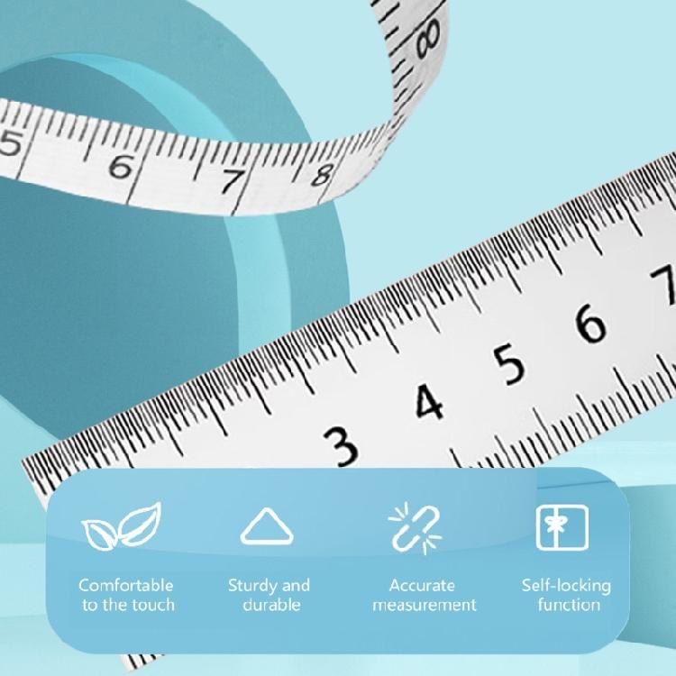 Tape Measure Retractable Measuring Tape 2m Flexible Measuring Tool For Dressmaking Carpentry And Daily Use