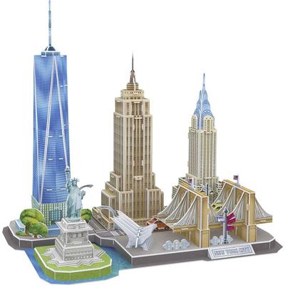 German Level 3D Puzzle CityLine New York 00142 (Paper Craft)