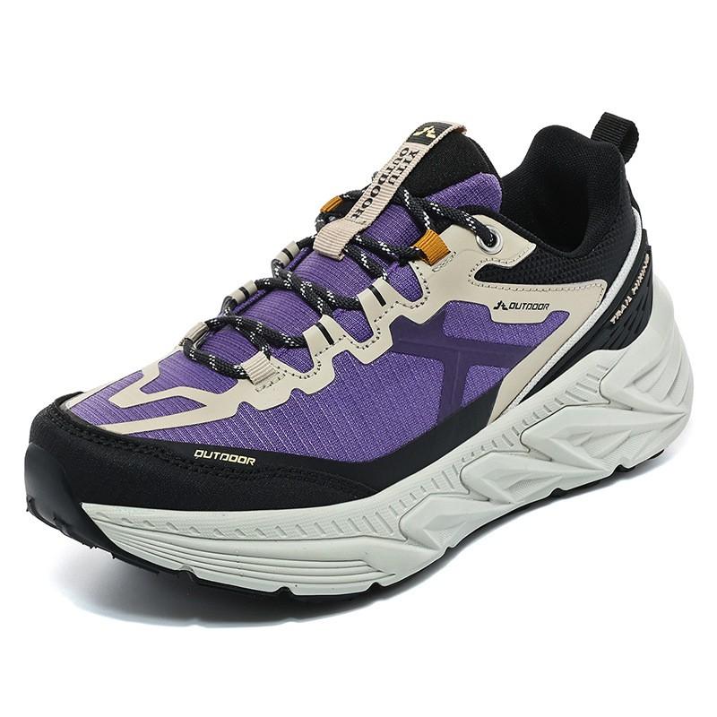 Unisex Trail Running Shoes Low-Cut Breathable Mesh Outdoor Hiking Sneakers Men Women