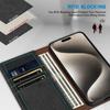 Wallet Skin Friendly Card Slot Stand Magnetic Flip Leather Case For iPhone 15 Pro Max 14 Plus 13 Mini 12 11 XR SE  8 7 Cover