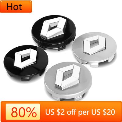 2026 Hot For Renault Interior Stickers For Renault Talisman Clio 4 Megane 2 3 Fluence Kangoo Car Tire Wheel Hub Covers 4Pcs 62m