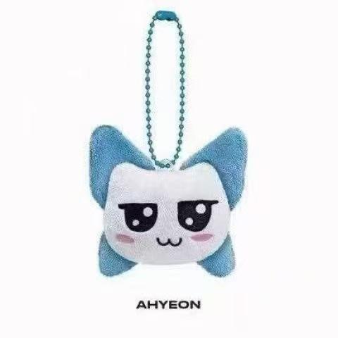 Baby Monster Inspired Plush Keychain Cute Animal Keyring Key Holder RAMI AHYEON RORA ASA Bag Accessories Fans Gift