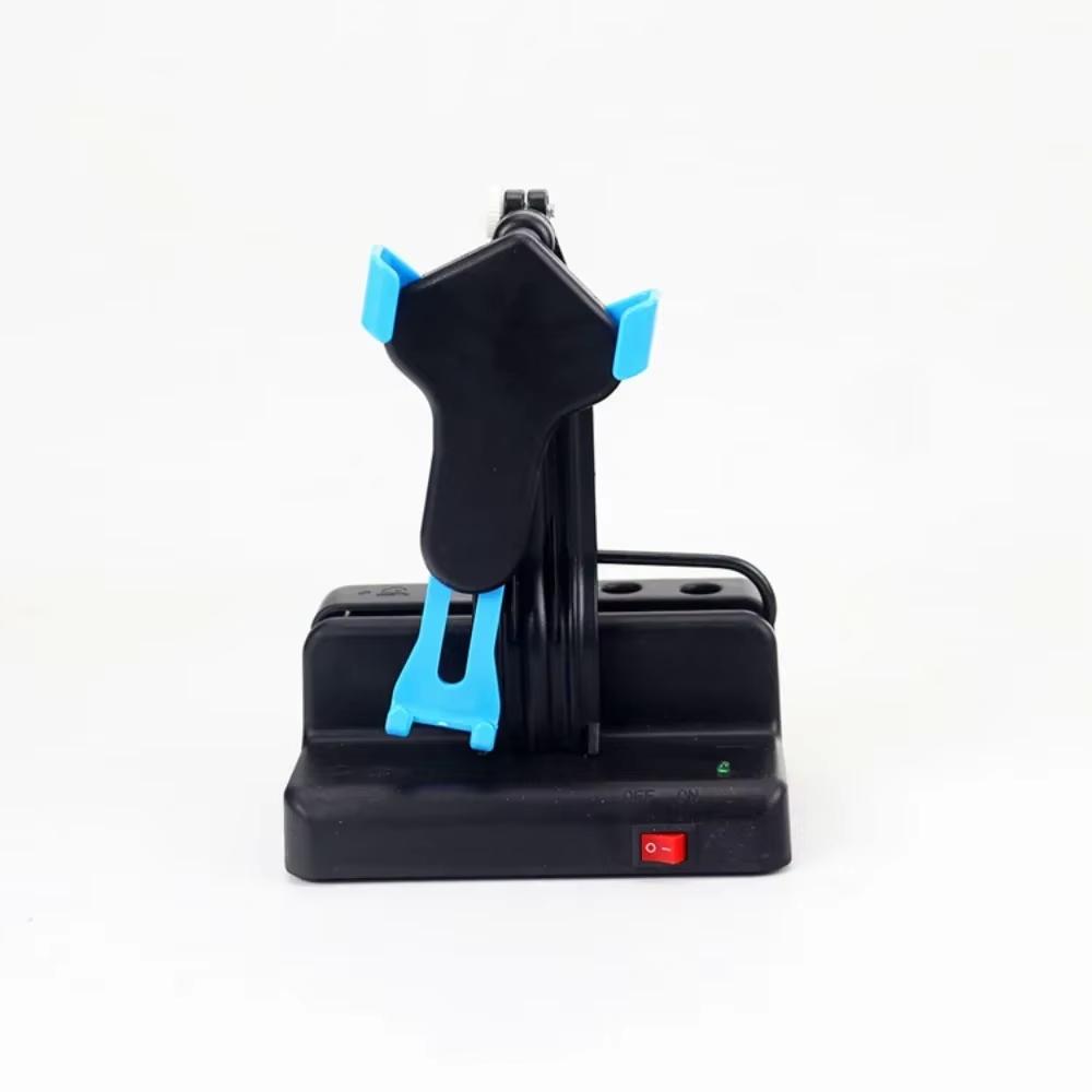 Creative Manual Automatic Steps Counter Swaying Phone Mount Stand Shaker Swing Wiggle Pedometer Steps Counter For iPhone Samsung синий