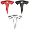Auto Sticker For Tesla Logo Roadster Cybertuck Model 3 S X Model Y Car Accessories Decal Rear Label Exterior Decoration 5.6x6cm