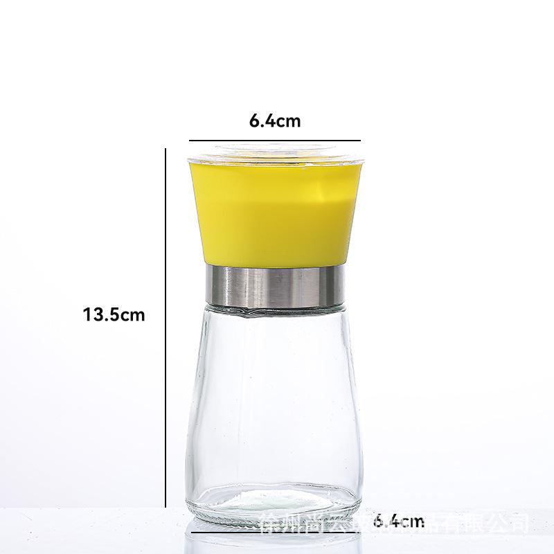 Stainless Steel & Ceramic Manual Grinder for Black Pepper, Sichuan Pepper, Sea Salt Seasoning
