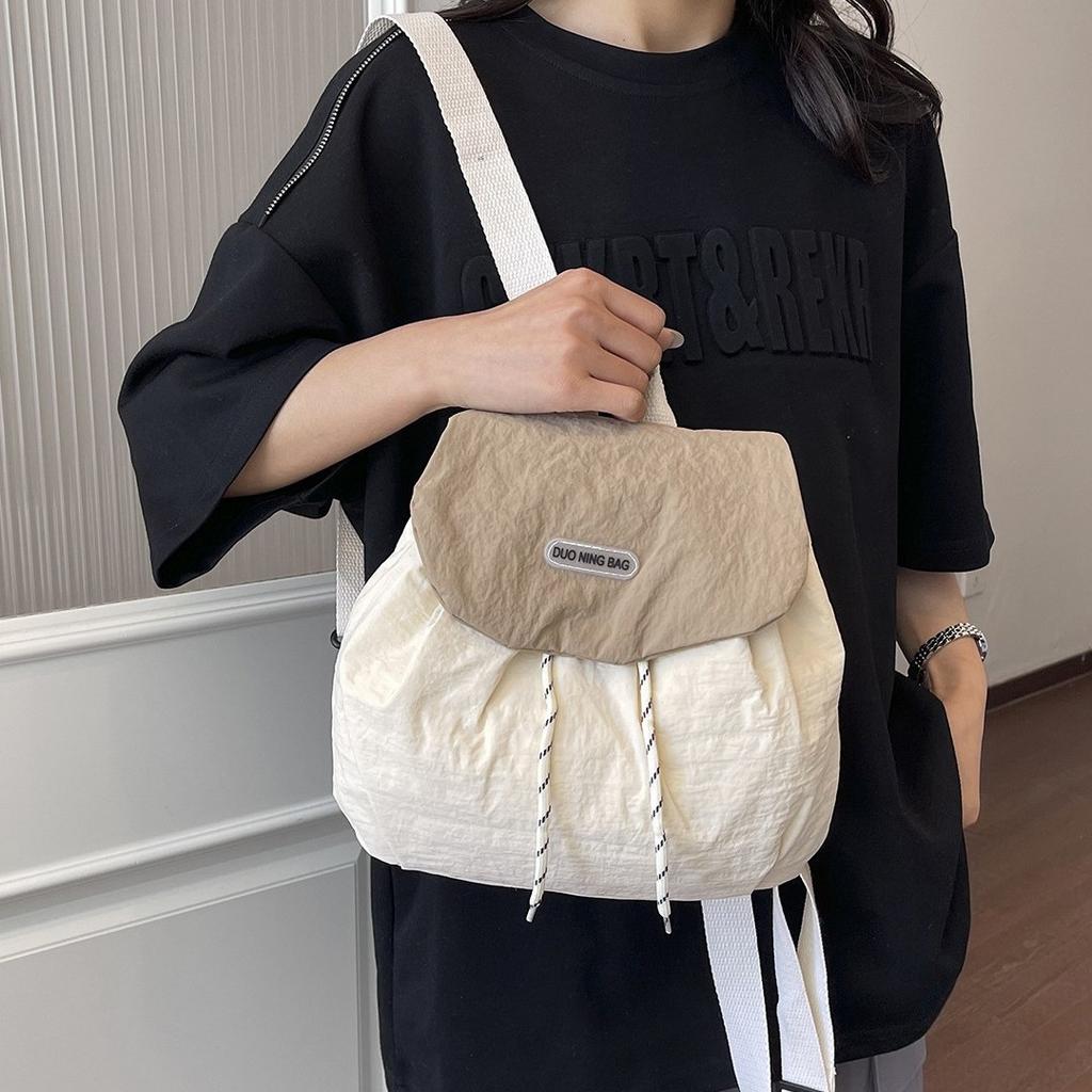 Fashionable Double-shoulder Backpack, Large Capacity, Lightweight, Casual Style