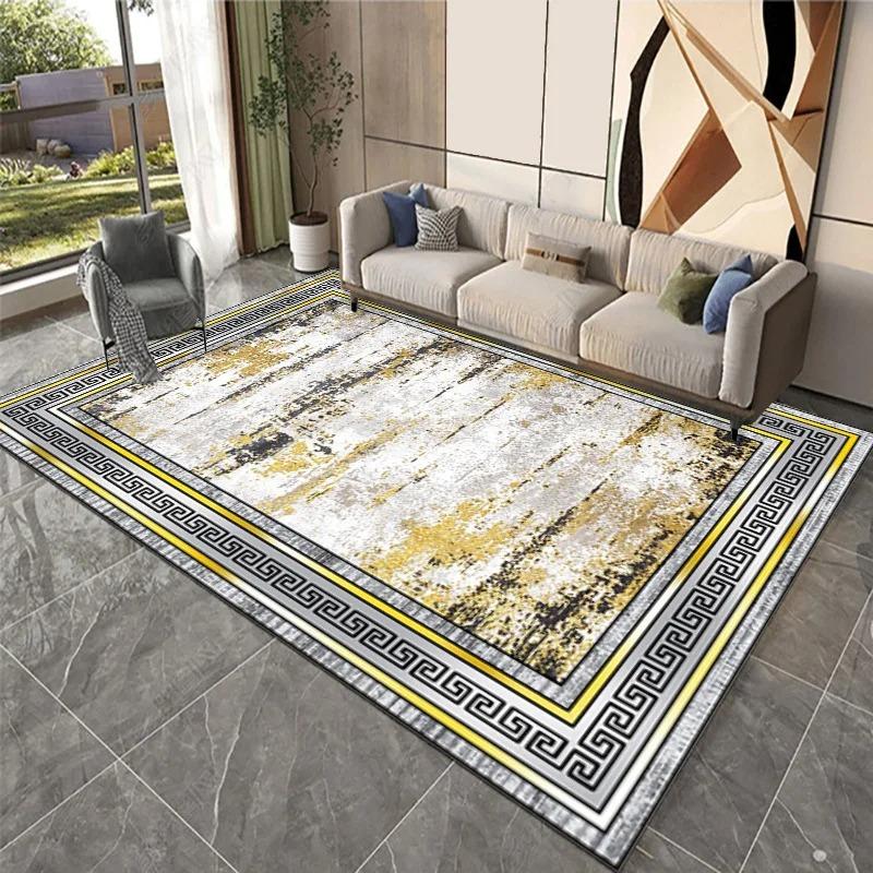 Covor Geometric pentru Dormitor cu Imprimeu pentru Decor Acasă Living Hol Bucătărie Covorașe de Podea Antiderapante Hotel Canapé Măsuță de Cafea Covor Zonă