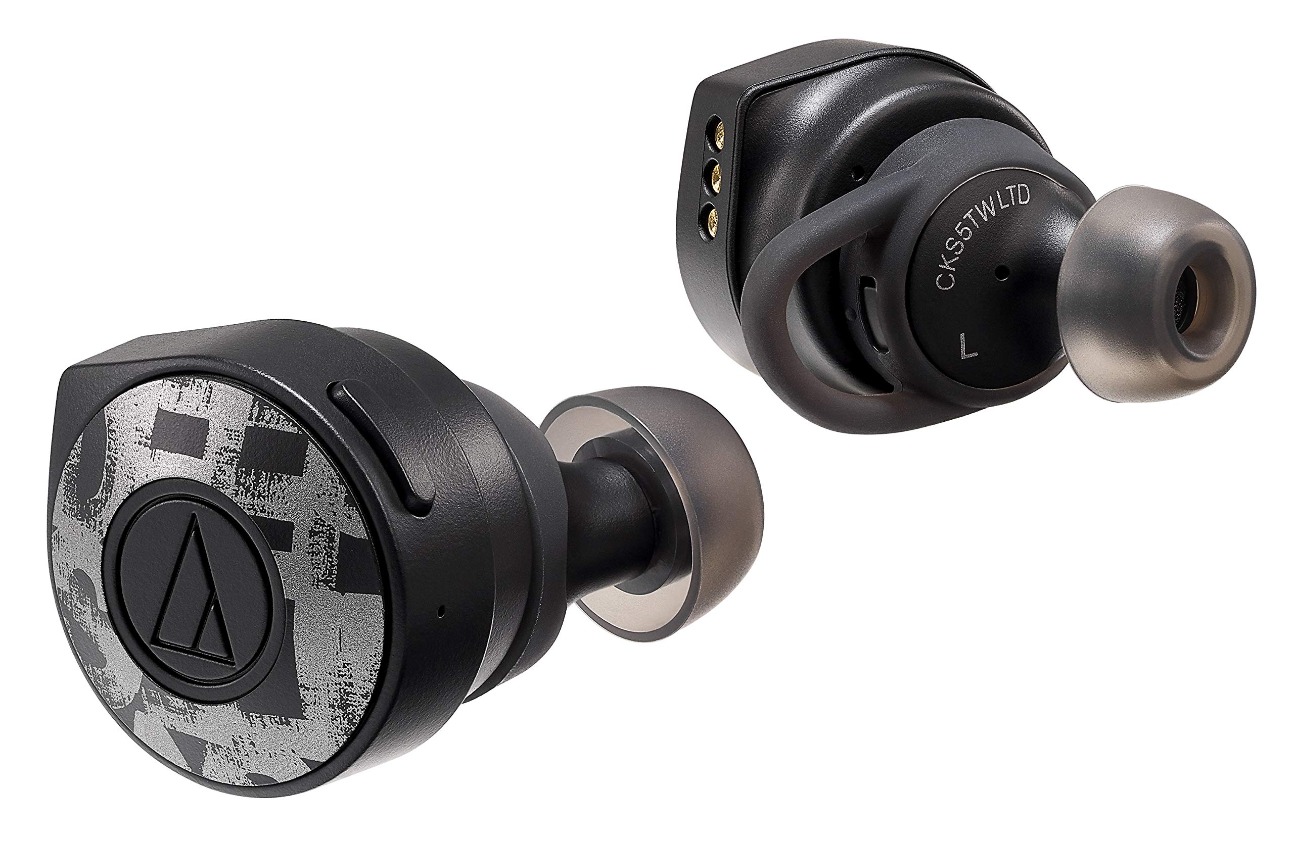 

audio-technica SOLID BASS полностью беспроводные наушники, глубокие басы, защита от брызг, до 45 часов воспроизведения, модель для сотрудничества с Baanai ATH-CKS5TW LTD