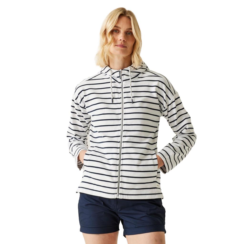 Regatta Womens/Ladies Bayletta II Striped Full Zip Hoodie