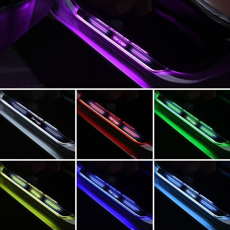 For Buick Lacrosse Envision Regal Veran GX GL6 8 Micro Century Flying Car LED Threshold Light pedal Decorative Atmosphere Light
