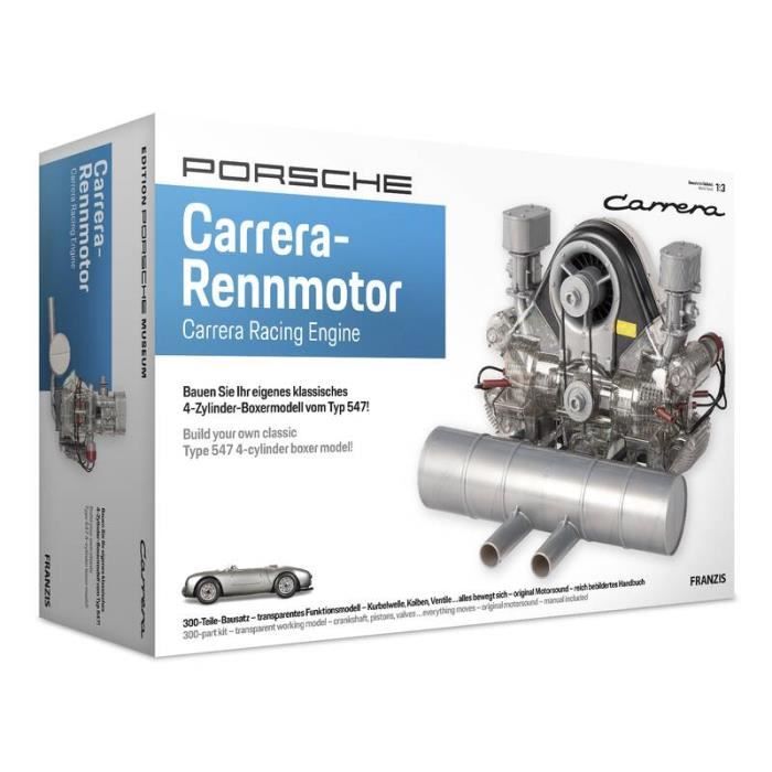 Modèle Fonctionnel - FRANZIS VERLAG - Moteur De Course Porsche Carrera - 300 Pièces - Transparent - Mixte