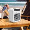 Portable Desktop Coolers Fan 9 Blade Turbos Fan Two Ice Mists Sprayings Rapid Temperature Drop 2 Wind Modes USB Powereds