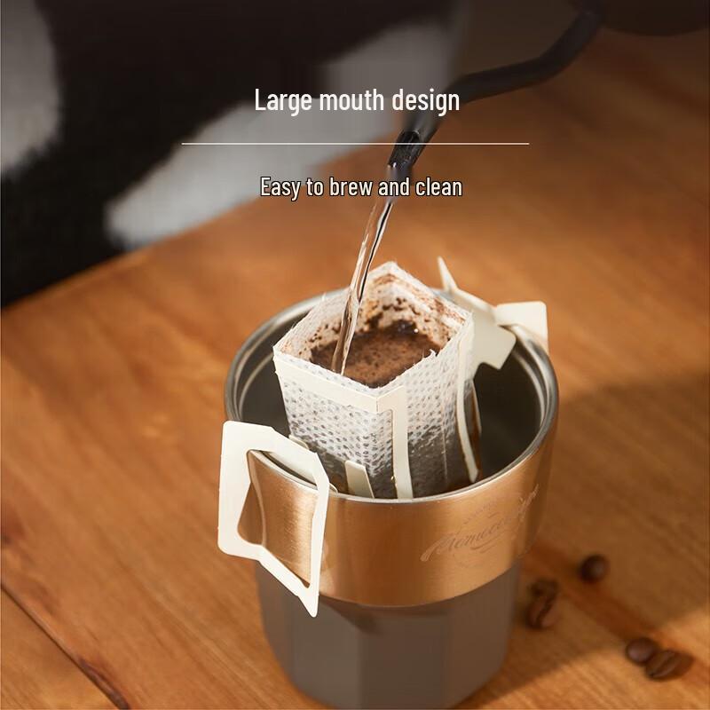 MOMOCONCEPT Geometric Insulated Coffee Mug